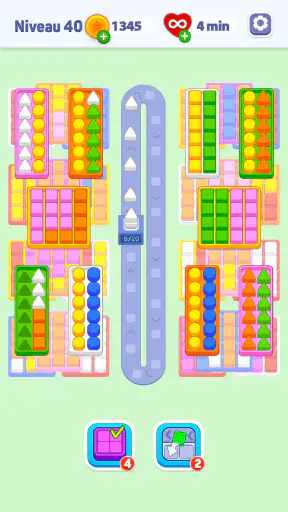 Color Cube Match : Jeu de tri