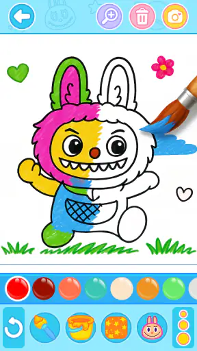 coloriages de Labubu