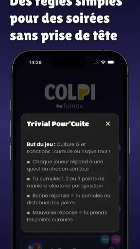 COLPI - Jeux de soirée