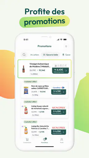 Comparateur prix supermarchés