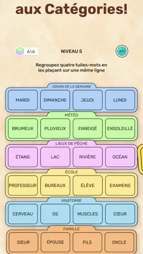 Connect Word - Jeux de Mots