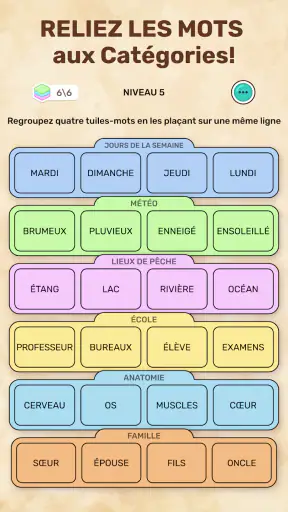 Connect Word - Jeux de Mots