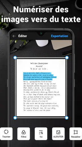 Conversion d'image en texte