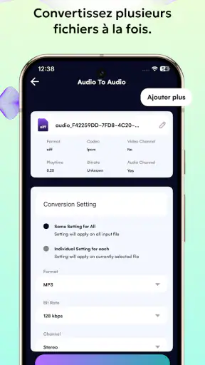 Convertisseur MP3-Audio Editor