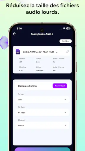 Convertisseur MP3-Audio Editor