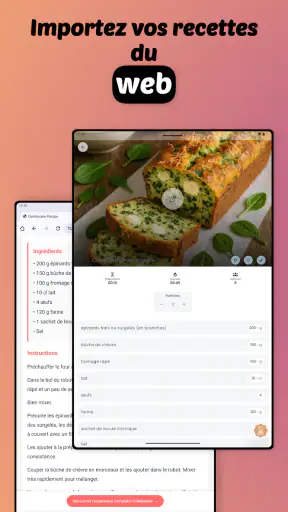 CookBooker: Recettes & Menus