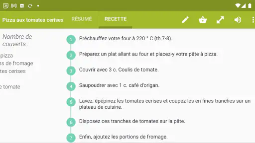 COOKmate - Mes recettes