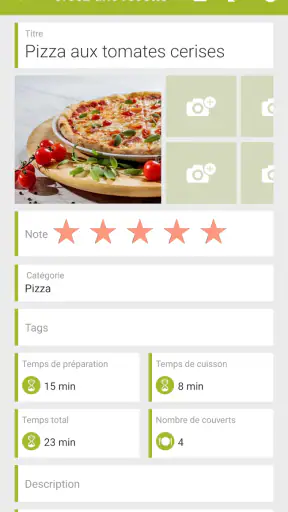 COOKmate - Mes recettes