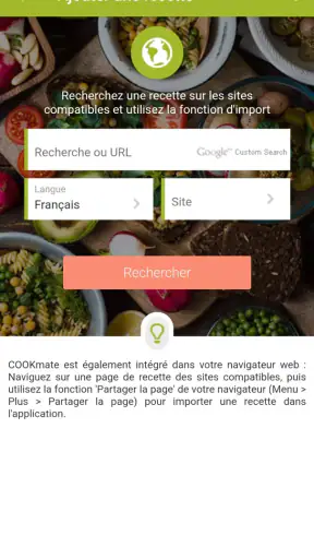 COOKmate - Mes recettes