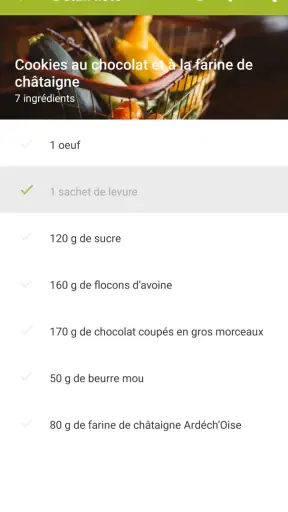 COOKmate - Mes recettes