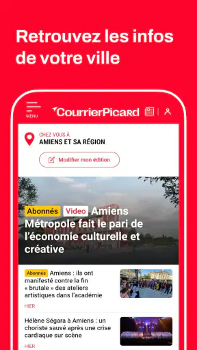 Courrier picard : Actu & vidéo
