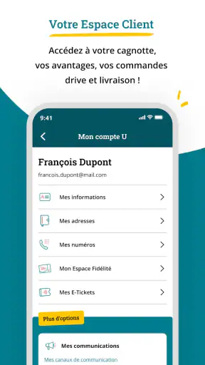 Courses U : Drive U, Livraison