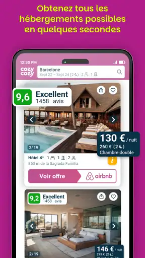 Cozycozy Tous les Hébergements