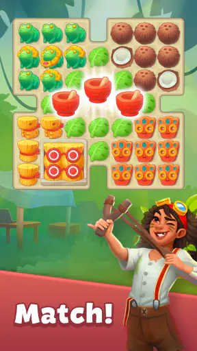 Cradle of Maya: Match 3 Puzzle