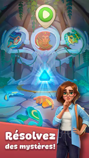 Cradle of Maya: Match 3 Puzzle
