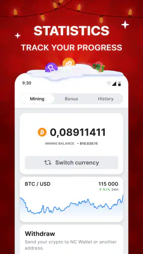 CT Pool : Appli minage crypto