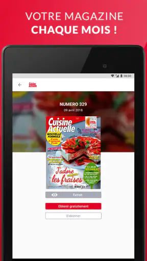 Cuisine actuelle le magazine