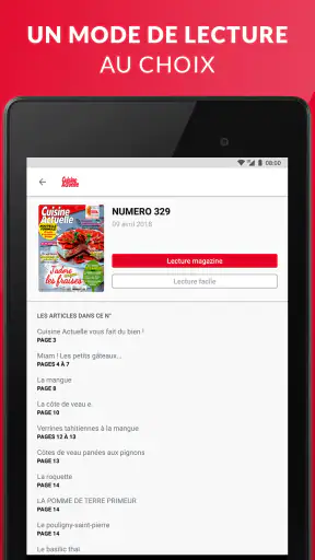Cuisine actuelle le magazine