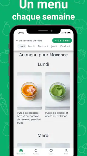 Cuisinez pour bébé