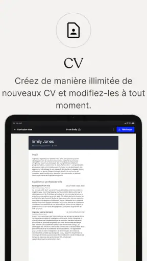 CV.fr : CV designer en ligne