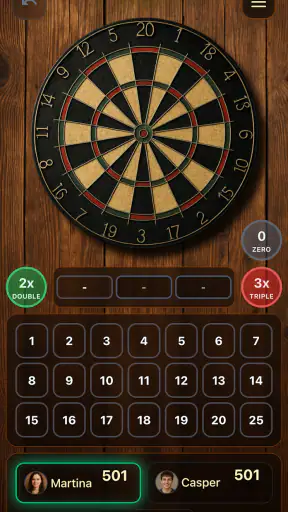 Darts Counter Fléchettes Score