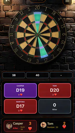 Darts Counter Fléchettes Score