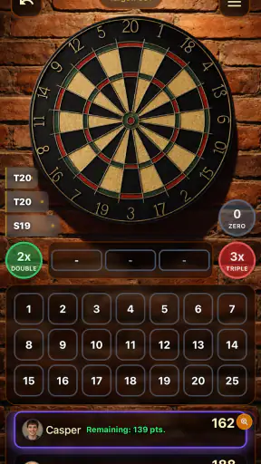 Darts Counter Fléchettes Score