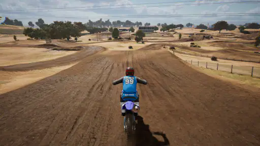Desert Motocross Bike Stunts