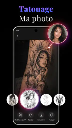 Design de Tatouage IA: ArtReel