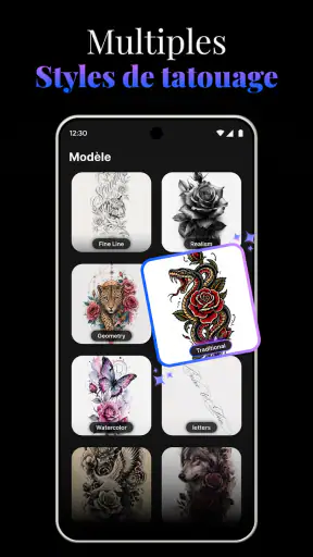 Design de Tatouage IA: ArtReel