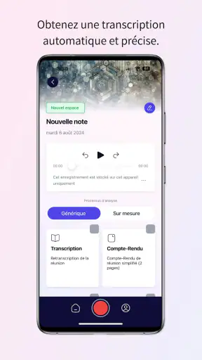 Dicte: Assistant IA réunions