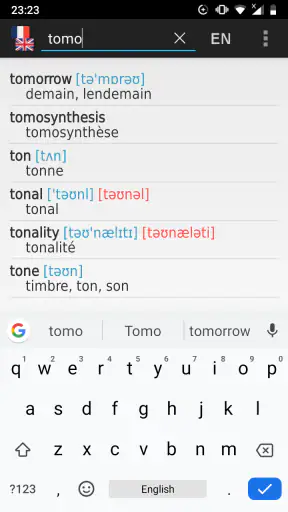 Dictionnaire Anglais-Français