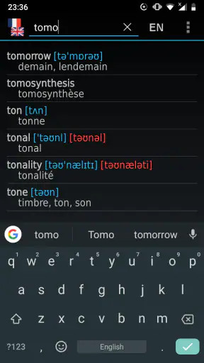 Dictionnaire Anglais-Français