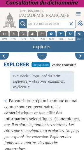 Dictionnaire de l’Académie