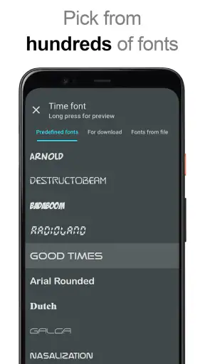 DIGI Clock Widget Plus