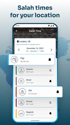 Direction de la Qibla