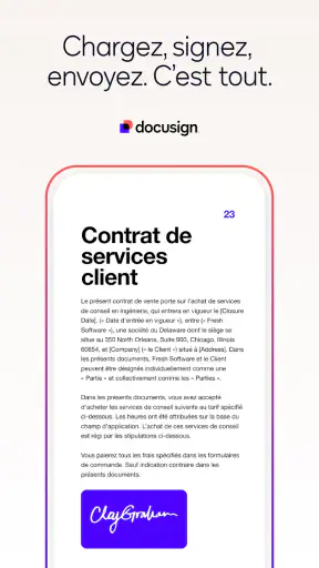 Docusign – Signez docs et PDF