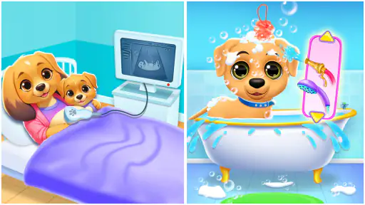 Jeu de Bébé Chiot