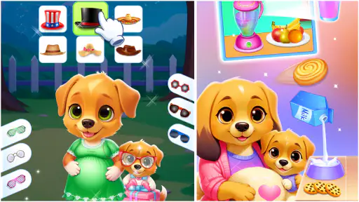 Jeu de Bébé Chiot