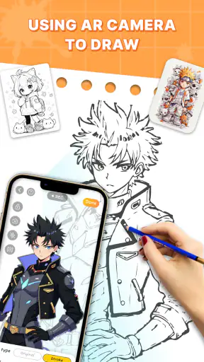 Draw Anime: AR Sketch App