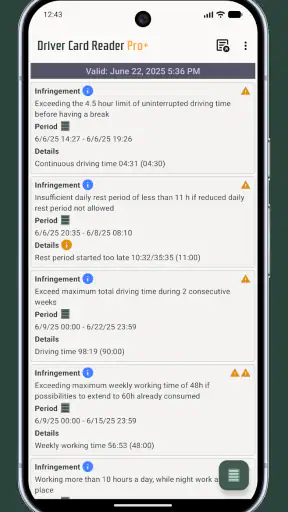 Driver Card Reader Pro+