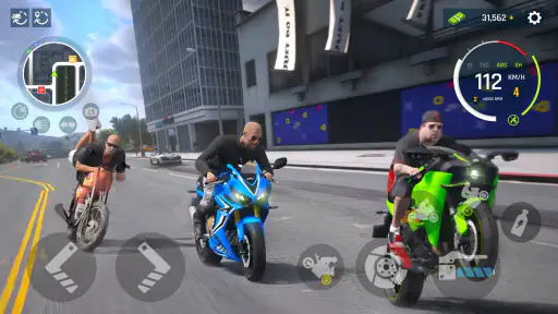 Driving Motor Racing Simulator
