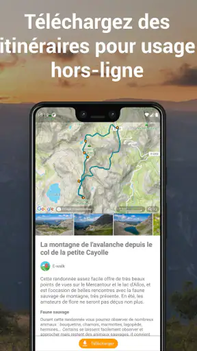 E-walk - GPS de randonnée