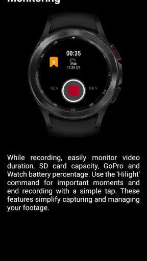 EasyBlack 12 for GoPro,Wear OS
