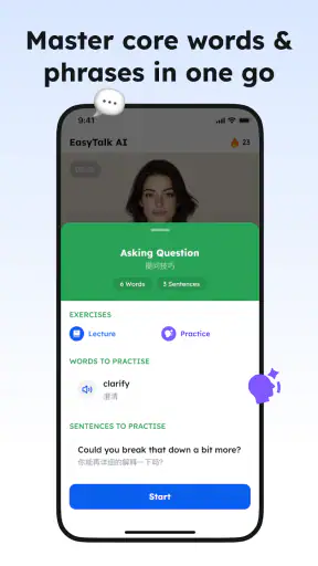EasySpeak AI : Parlez anglais