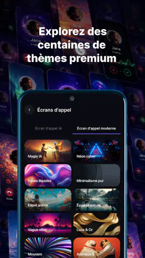 Écran d’Appel IA & Lumière