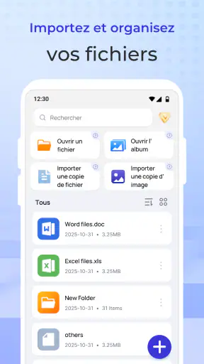 Éditeur PDF et Scanner