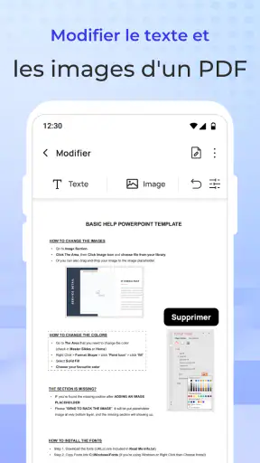Éditeur PDF et Scanner