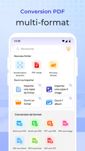 Éditeur PDF et Scanner