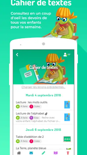 Educartable - Familles